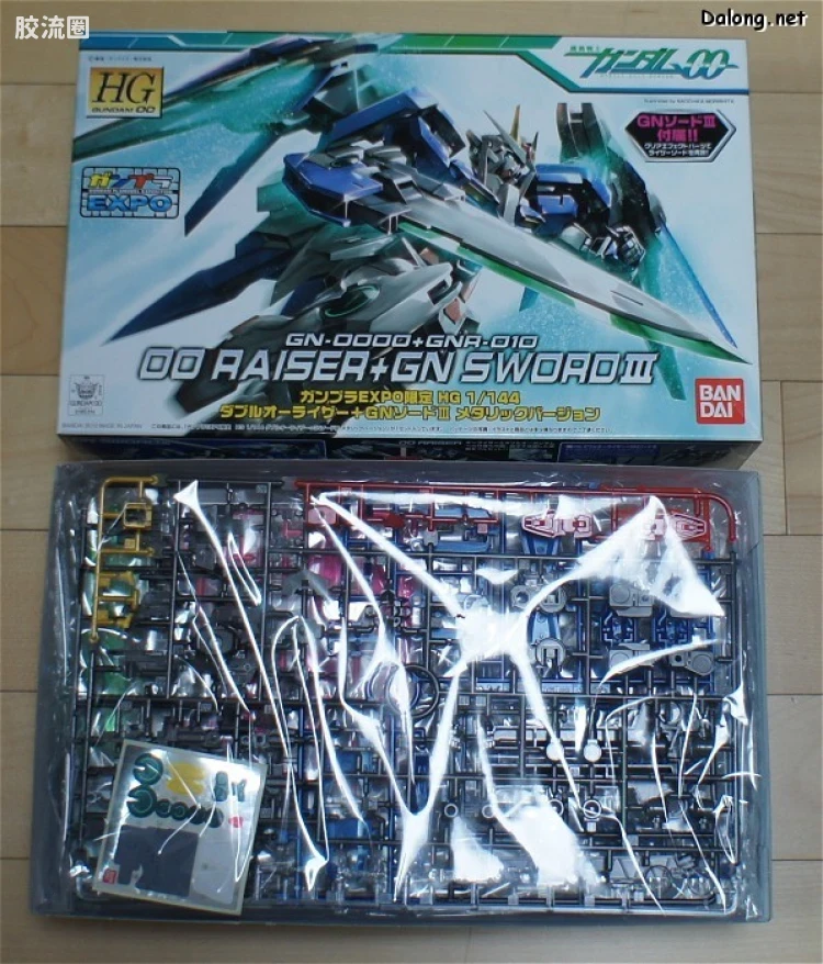 高达00 高达00 HG 其他限定版 OO Raiser + GN Sword III 金属色会场限定版 - 图片